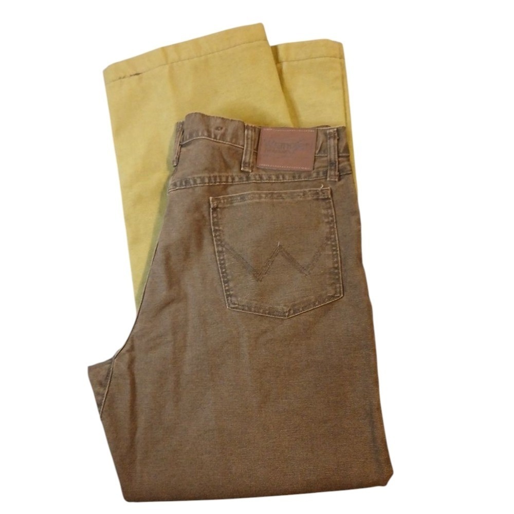 Wrangler Pro Gear Heavy Duty Denim Colorblock‎ Jeans Size 36x30